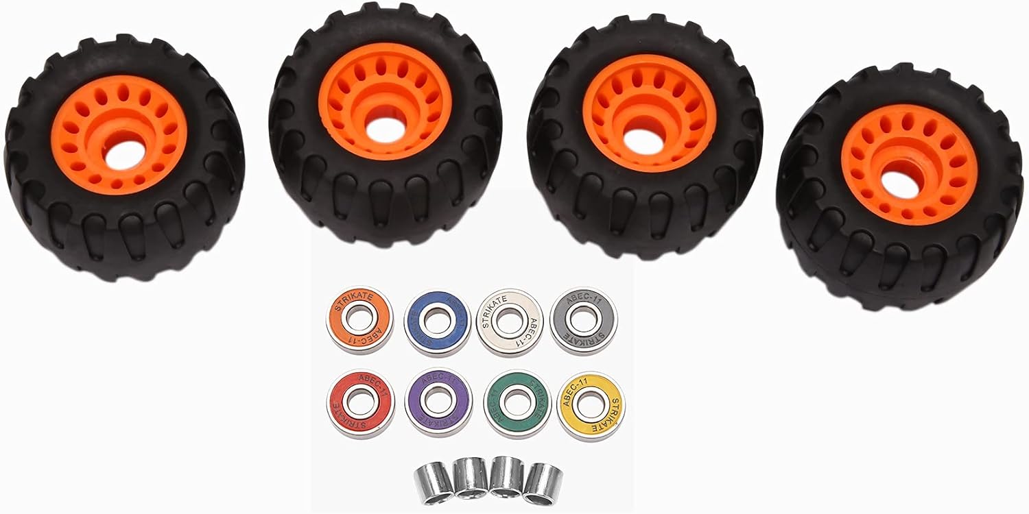 Off-road longboard wheels