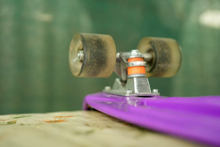 Close-up of a board on a wooden surface